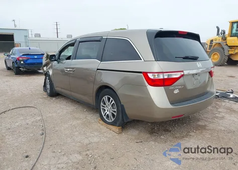 2011 Honda Odyssey Ex-L from USA, damaged, VIN 5FNRL5H63BB050187